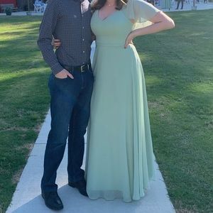 Azazie Sage Bridesmaid/Formal Maxi Dress